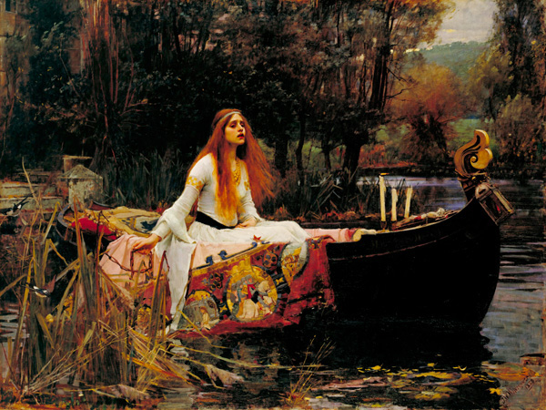 obra The Lady of Shalott