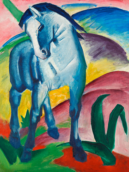 obra Blue Horse I