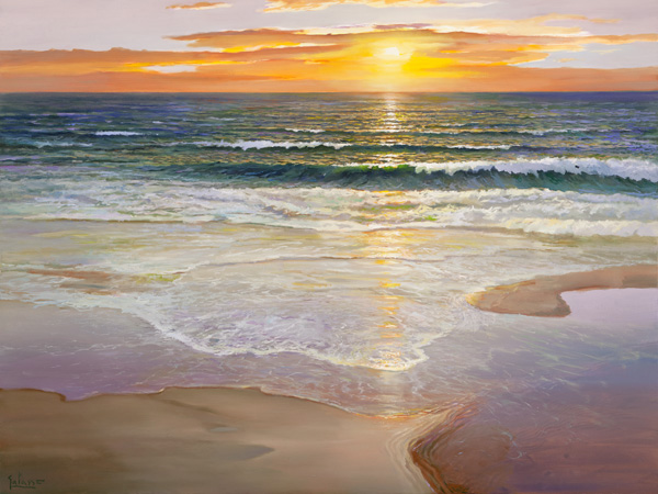 obra Alba sulla battigia