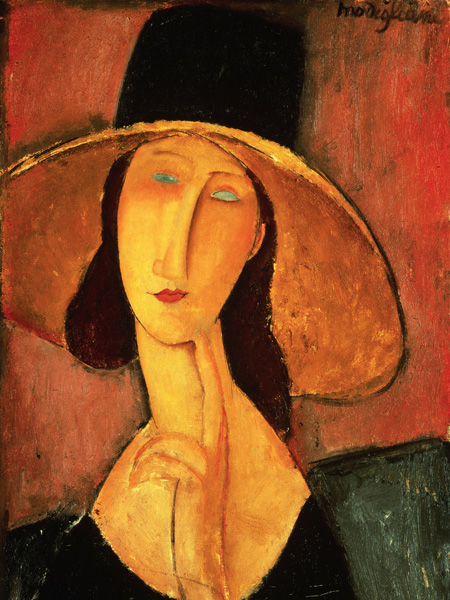 obra Portrait of Jeanne Hebuterne