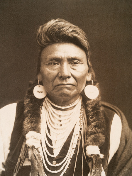 obra Chief Joseph, Nez Perce, 1900