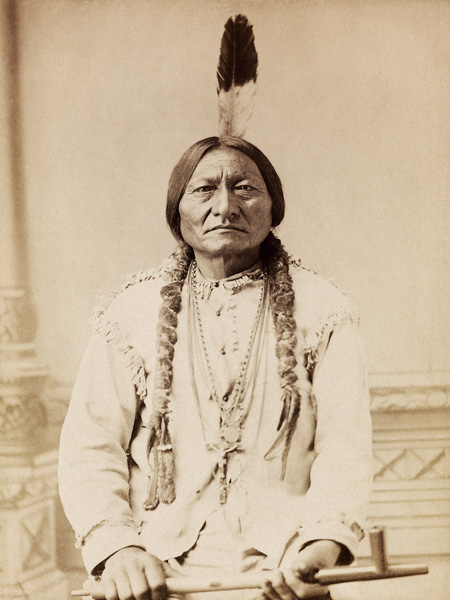 obra Sitting Bull, Lakota, 1885