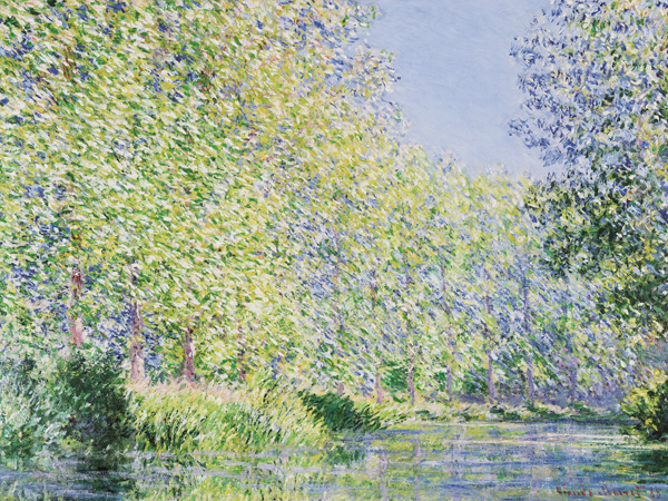 obra Bend in the Epte River near Giverny