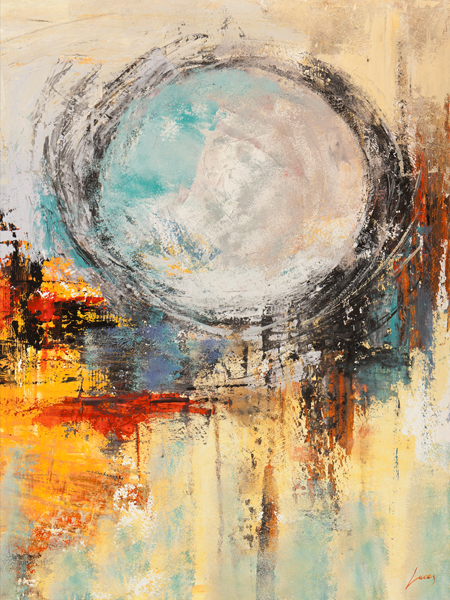 obra Riflessi del mattino II (detail)