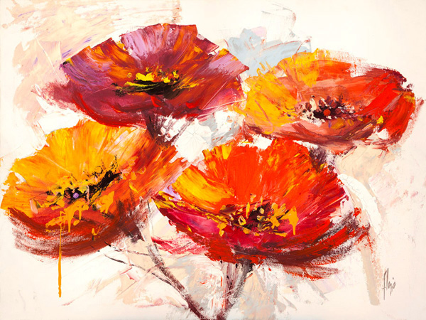 obra Il respiro dei papaveri