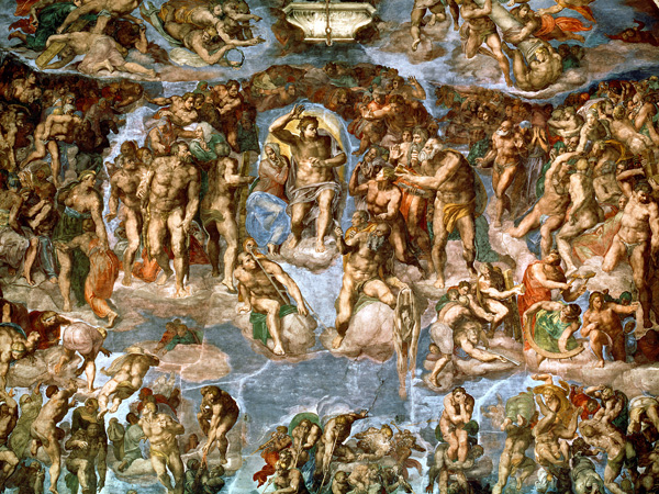 obra Il Giudizio Universale (detail)