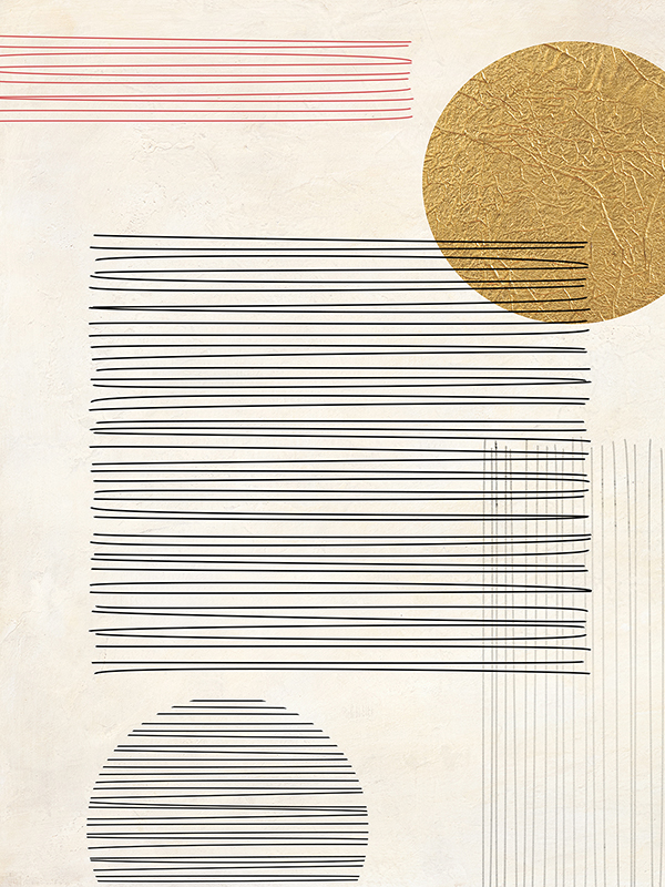 obra Lines and Shapes I