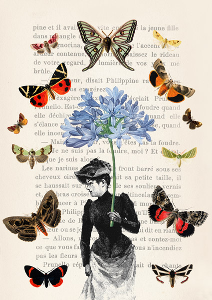 obra Lady of Butterflies
